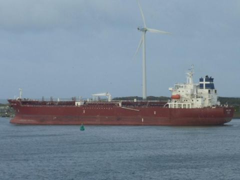 Happy Lady in IJmuiden, 29 dec 2014
