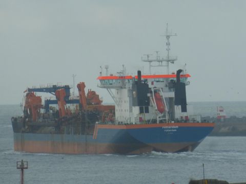 Rotterdam in IJmuiden, 29 dec 2014