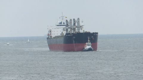 SFL HUDSON in IJmuiden, 13 jul 2015