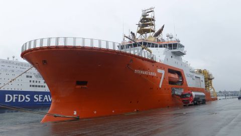 NORMAND SUBSEA in IJmuiden, 15 jul 2015