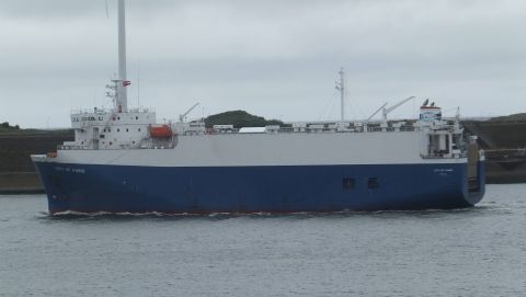 CITY OF PARIS in IJmuiden, 15 jul 2015
