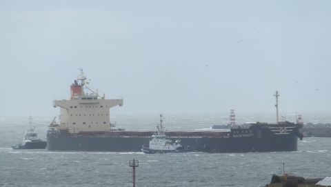 HANJIN PARADIP in IJmuiden, 27 jul 2015