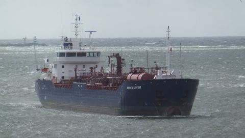 KING FISHER in IJmuiden, 29 jul 2015