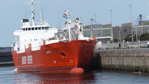 Vidfoss in IJmuiden, 1 aug 2015