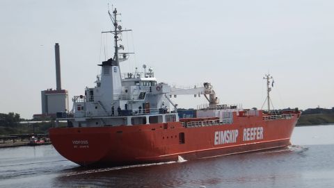 Vidfoss in IJmuiden, 1 aug 2015