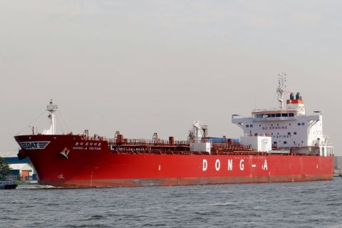DONG-A TRITON in IJmuiden, 6 aug 2015
