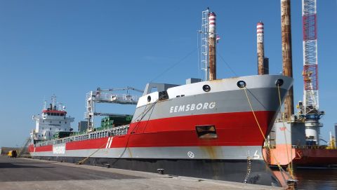 EEMSBORG in IJmuiden, 7 aug 2015