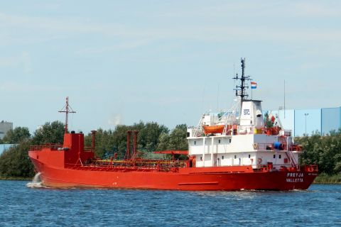 FREYJA in IJmuiden, 7 aug 2015