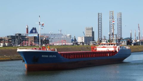Eems Delfia in IJmuiden, 8 aug 2015