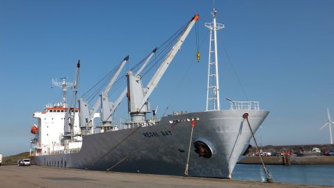 REGAL BAY in IJmuiden, 9 aug 2015