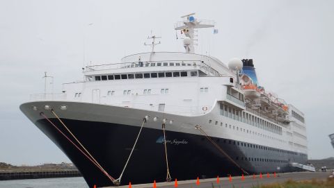 Saga Sapphire in IJmuiden, 11 aug 2015