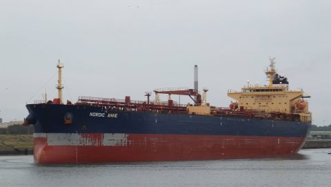 NORDIC ANNE in IJmuiden, 11 aug 2015