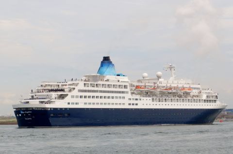 Saga Sapphire in IJmuiden, 12 aug 2015