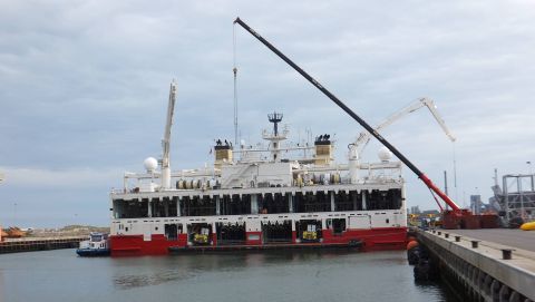 RAMFORM ATLAS in IJmuiden, 12 aug 2015