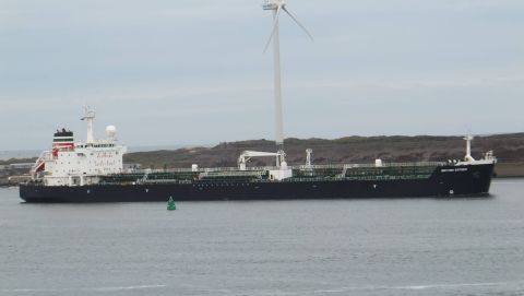 BRITISH ESTEEM in IJmuiden, 12 aug 2015