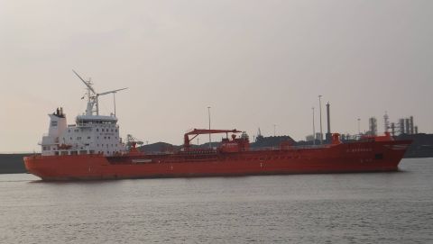 STAVFJORD in IJmuiden, 14 aug 2015