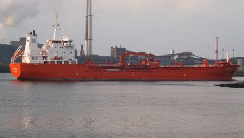 STAVFJORD in IJmuiden, 14 aug 2015