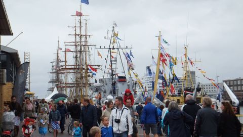 Presail IJmuiden 2015 in IJmuiden, 18 aug 2015