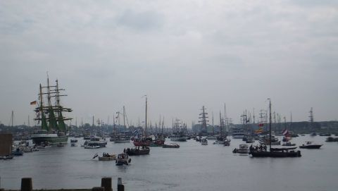 Sail Amsterdam 2015 in IJmuiden, 19 aug 2015