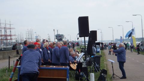 Sail Amsterdam 2015 in IJmuiden, 19 aug 2015