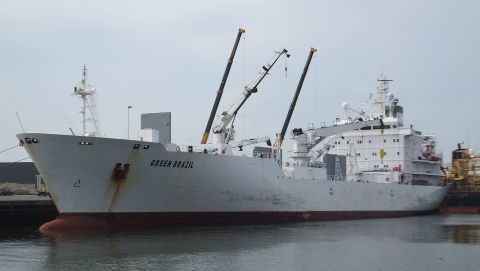 Green Brazil in IJmuiden, 21 aug 2015