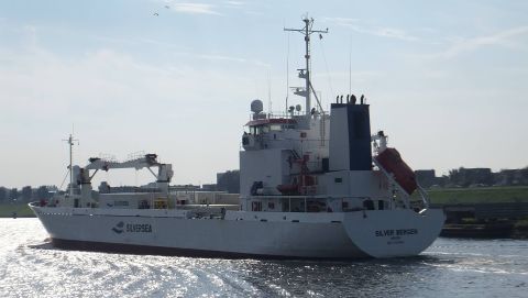 SILVER BERGEN in IJmuiden, 22 aug 2015