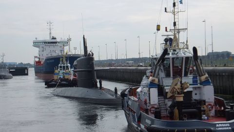 Nato Warship in IJmuiden, 24 aug 2015