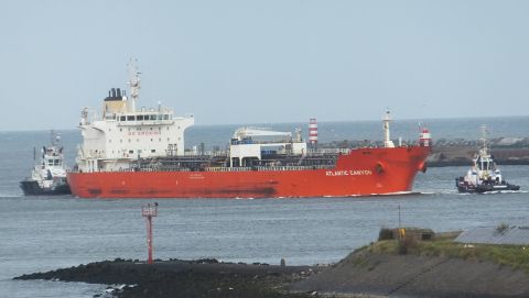 Atlantic Canyon in IJmuiden, 26 aug 2015