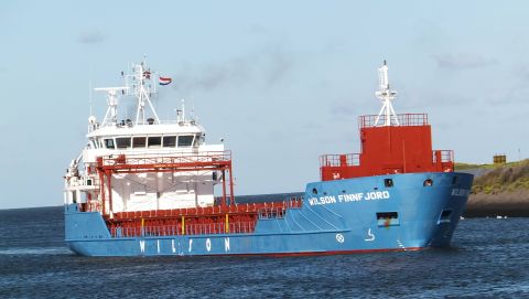 WILSON FINNFJORD in IJmuiden, 28 aug 2015