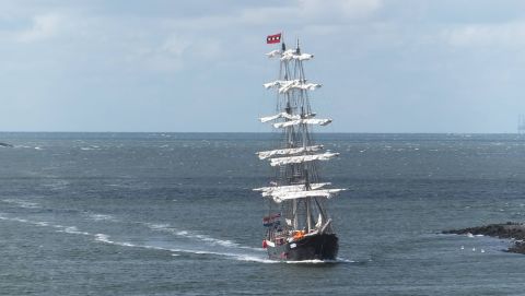MERCEDES in IJmuiden, 1 sep 2015