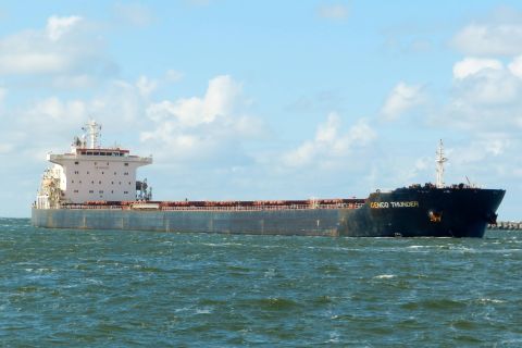 GENCO THUNDER in IJmuiden, 1 sep 2015
