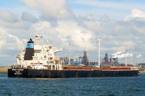 GENCO THUNDER in IJmuiden, 1 sep 2015