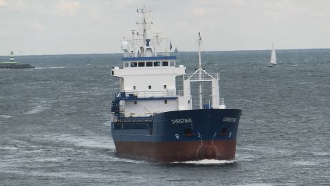 CHRISTINE in IJmuiden, 2 sep 2015