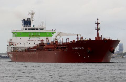 SICHEM HAWK in IJmuiden, 5 sep 2015