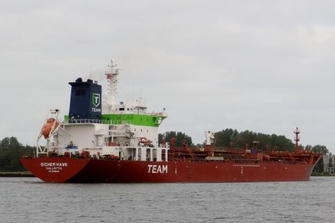 SICHEM HAWK in IJmuiden, 5 sep 2015