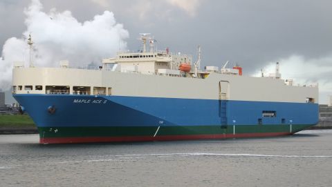 MAPLE ACE in IJmuiden, 7 sep 2015