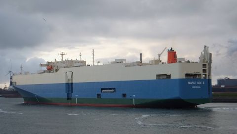 MAPLE ACE in IJmuiden, 7 sep 2015