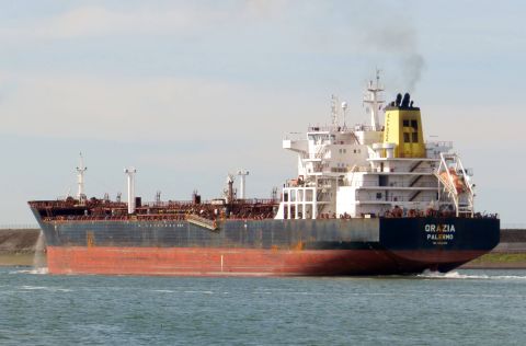 GRAZIA in IJmuiden, 10 sep 2015