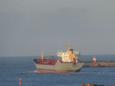 Atlantic Twin in IJmuiden, 31 dec 2014