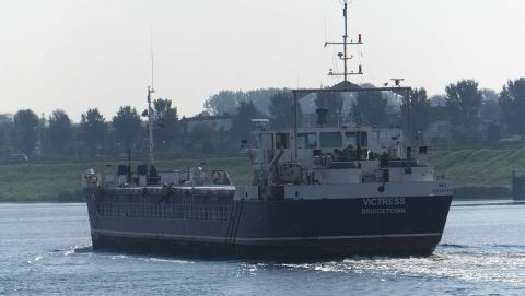 VICTRESS in IJmuiden, 18 sep 2015