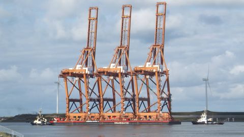 Ceres Kranen in IJmuiden, 19 sep 2015