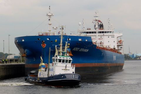 NORD GERANIUM in IJmuiden, 21 sep 2015