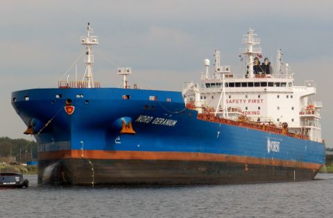 NORD GERANIUM in IJmuiden, 21 sep 2015