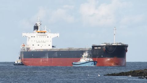 NORD SUN in IJmuiden, 25 sep 2015