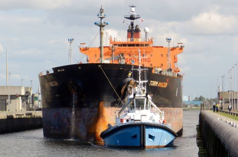 TORM AMAZON in IJmuiden, 25 sep 2015
