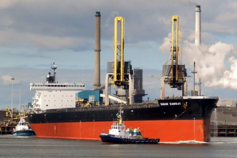 SAGAR SAMRAT in IJmuiden, 27 sep 2015