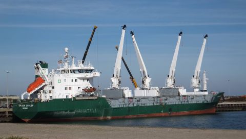 GREEN COOLER in IJmuiden, 29 sep 2015