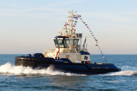 SVITZER AMSTEL in IJmuiden, 29 sep 2015