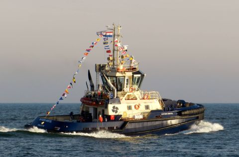 SVITZER AMSTEL in IJmuiden, 29 sep 2015