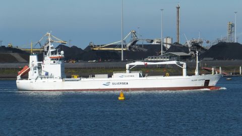 SILVER BERGEN in IJmuiden, 1 okt 2015